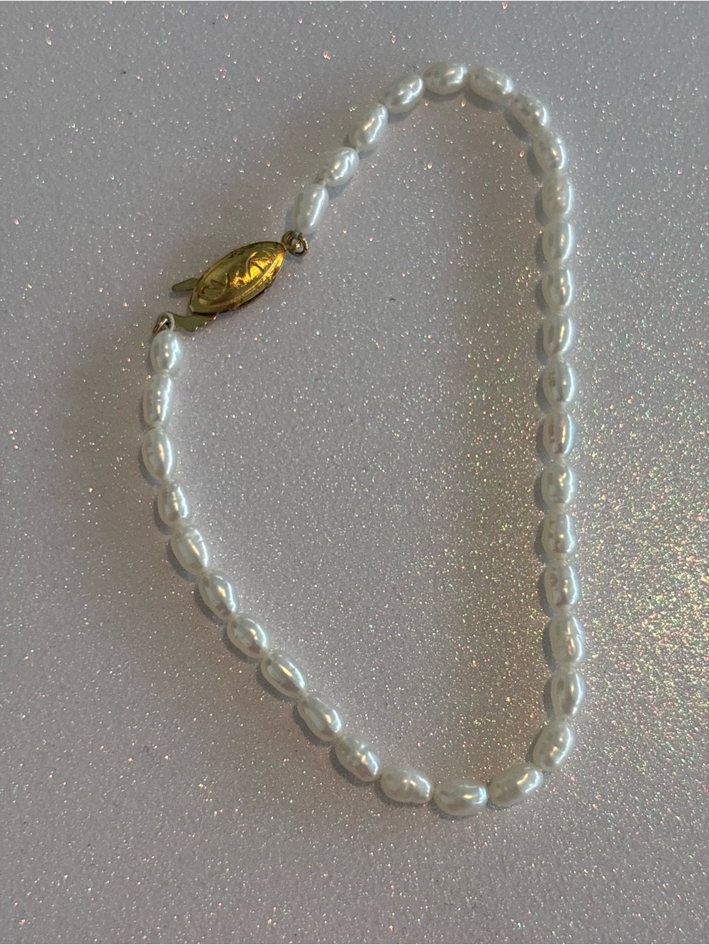 Vintage Rice Pearls Bracelet/Anklet